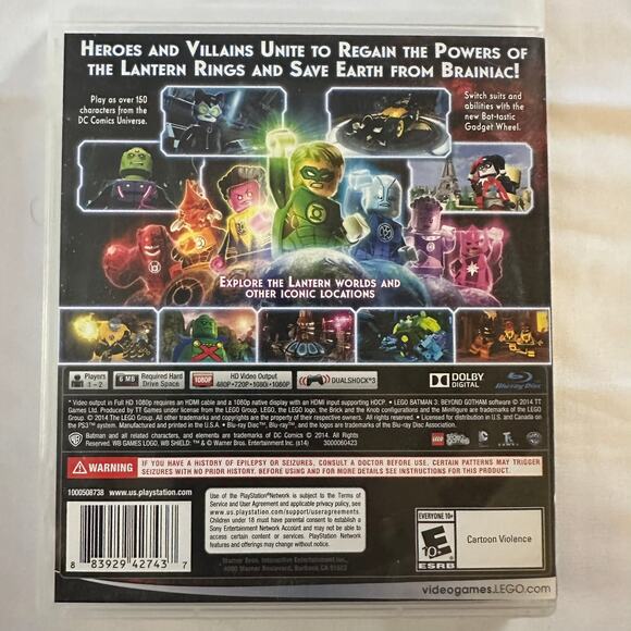PlayStation 3 Bundle of Three LEGO Games Batman 3 Lego Movie Dimensions - Picture 5 of 8